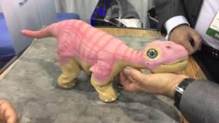 PLEO rb Self-Learning Robot Pet Dinosaur Toy @ 2015 CES