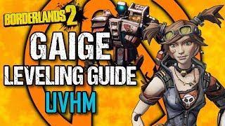 Gaige Leveling Guide - Level 1 to OP10 - Part 3 UVHM - Borderlands 2