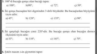 6-cı sinif. Riyaziyyat. K.S.Q-6