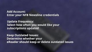 How to Access NFB Newsline
