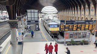 91119 82213 Departing York to London Kings Cross 160222