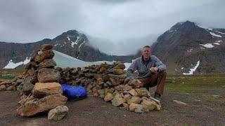 Mountain Survival & Bushcraft Camping - Fishing for Dinner Foraging and Building a Survival Shelter