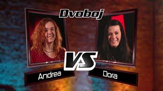 Dora vs. Andrea  Free your mind - The Voice of Croatia - Season1 - Battle3