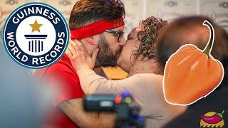 Guinness World Records  Longest Habanero Kiss