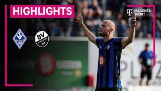 SV Waldhof Mannheim - SV Sandhausen  Highlights 3. Liga  MAGENTA SPORT
