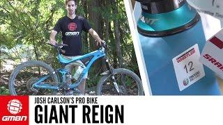 Josh Carlsons Giant Reign  GMBN Pro Bike