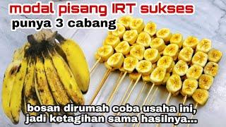 SETIAP HARI SELALU ANTRI‼️ MODAL PISANG IRT BISA SUKSES PUNYA 3 CABANG