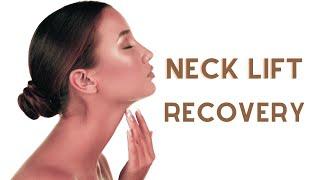 Neck Lift Recovery Time  How Long is Neck Lift Recovery  Dr Nina Bal