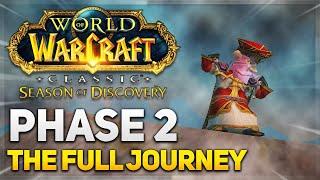 THE FULL JOURNEY from 25-40  Classic WoW  Season of Discovery  Phase 2