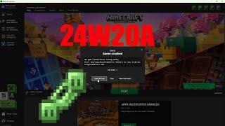 24W20ASplash Potion of OozingGAME CRASHED