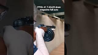 PPSh-41 7.62x25 drum magazine full auto