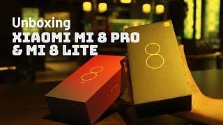 Unboxing Xiaomi Mi 8 Pro and Mi 8 Lite