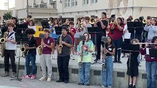 Go go go Mighty Bruins-Wilson Marching band