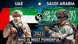 UAE vs Saudi Arabia military power comparison 2023