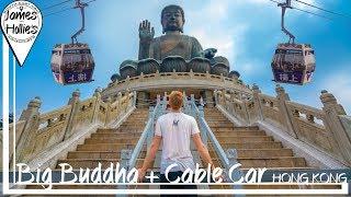 HOW TO visit BIG BUDDHA by the CABLE CAR in HONG KONG  Barbster360 Travel Vlog