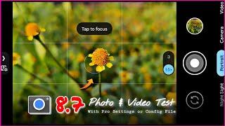 Latest Gcam 8.7 with Pro Setting or Config File Photo & Videography Test  Best Gcam in 2023  