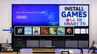 LG Smart 4k TV How to Install Games on LG webOS