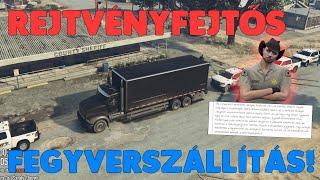 REJTVÉNYFEJTŐS FEGYVERSZÁLLÍTÁS - GTA 5 RP