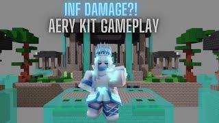 Roblox Bedwars Aery Kit Gameplay