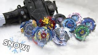 Outdoor Beyblade Battle Series #5 Snow Viewer Requested