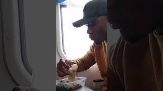 FIRST CLASS TRAIN Food In Kenya  #firstclass #youtubeshorts #travel #africa