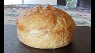 Ultimate Introduction to No-Knead Bread 4 Ingredients... No Yeast Proofing... No Mixer