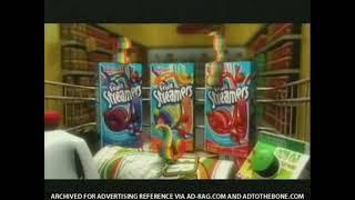 Kelloggs Fruit Streamers Shopping Cart Commercial 2005