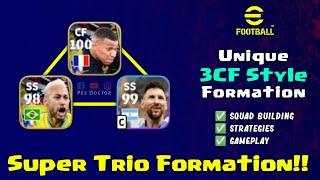 Super Trio Formation in eFootball 2023 Mobile