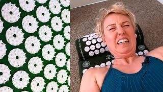I Laid on These Spikes Everyday acupressure mat experiment