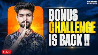 TOMORROW BMPS MATCHES  BONUS CHALLENGE & SCRIMS