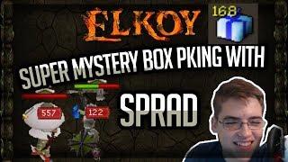 Elkoy  168 Super Mystery Box PKing with Sprad  CRAZY LUCK + HUGE GIVEAWAY RSPS