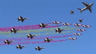 Stunning flyover for Spanish national day 