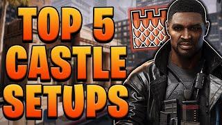 NEVER LOSE These Sites Again The 5 BEST Castle Site Setups in 2023 - Rainbow Six Siege