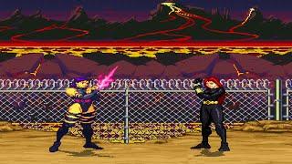 MUGEN Psylocke vs Black Widow