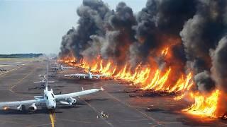 HEUTE MORGEN Hinterhalt auf dem ukrainisch-russischen Grenzflugplatz Kursk durch Beschuss mit Lenk