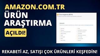 AMAZON TRde Satacak Ürün Bulalım Rekabeti Az - Satışı Çok - İlk Karşımıza Çıkan Ürünler Neler?