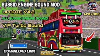 Bussid Update v4.2 Engine Sound mod  VIP Turbo Sound For Bus simulator Indonesia 4.2