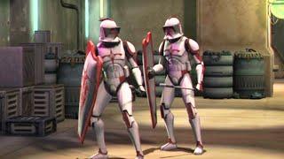 The Clones who patrolled Coruscant