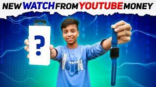 Unboxing My First Smart Watch  From Youtube Money  Fireboltt Hulk 1.78