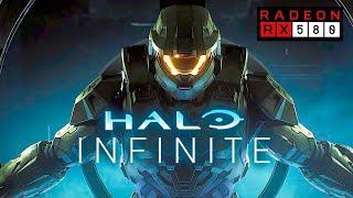 Halo infinite  RX 580 8GB  FullHD Ultra Settings 2024