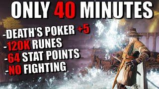 OP Deaths Poker Build in 40 Minutes - Best Prisoner Start - Elden Ring