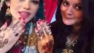 Mobile video leaked of Neelam Muneer Latest Busy in Serial Shooting A Million View YOUTUBE