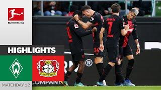 B04 Remains Top Of The Table  SV Werder Bremen - Bayer 04 Leverkusen 0-3  MD12 – Bundesliga 2324