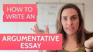 How to Write an Argumentative Essay  Advance Writing