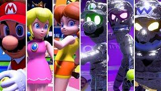 Mario Tennis Aces - Mario Vs. Dark Luigi - Peach & Daisy Vs. Dark Wario & Waluigi Battles