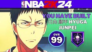 BEST SHOOTING BUILD??  NBA 2K24 JUNPEI HYUGA BUILD  KUROKO NO BASKET 2K24