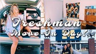 Freshman Move-In Vlog University of Michigan