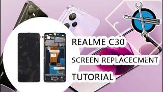 REALME C30 RMX3623 Original Screen Replacement Tutorial  Wymiana wyświetlacza