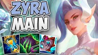 THIS CHALLENGER ZYRA MAIN IS AMAZING  CHALLENGER ZYRA SUPPORT GAMEPLAY  Patch 11.17 S11