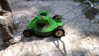 Vintage 1977 Lawnboy Push Mower Model 5024 2 CycleStroke